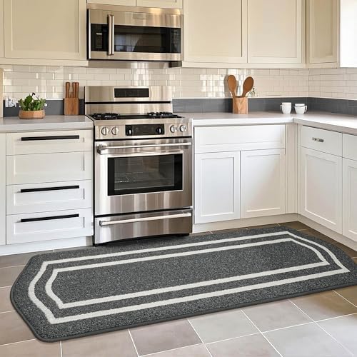 COSY HOMEER Long Kitchen Floor Mats and Rugs Non Slip Washable by COSYHOMEER