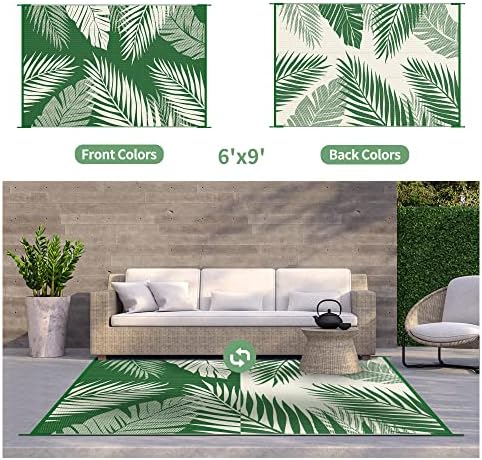 GENIMO Outdoor Rug, Waterproof Plastic Rugs - Image 2