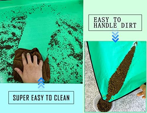 BIUWING Plant Repotting Mat, Waterproof Transplanting Mat, Foldable Indoor - Image 3