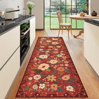 DUKINO 2x6 Runner Rug for Hallway, Washable Kitchen Rugs Non Slip by DUKINO