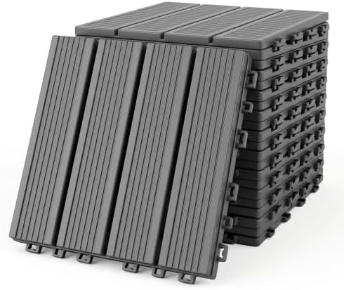 Weatherproof Interlocking Patio Tiles - Image 2