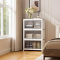 SAILUN 348Qt Stackable Storage Bins, Storage Cabinet by SAILUN