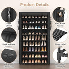 LANTEFUL Shoe Rack with Covers - Image 4