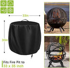 420D Fire Pit Cover 36 Inch fit - Image 3
