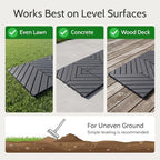 44 Pack Plastic Interlocking Deck Tiles, 12 x 12 Inch Waterproof Outdoor Floor - Image 7