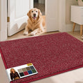 JSEI Dirt Trapper Door Mat 32" x 48", Non-Slip Washable Doormats by JSEI
