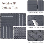 22 PCS Interlocking Deck Tiles - Image 5