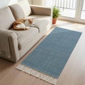 Kitchen Rug Runner 2'x 5', Modern Aesthetics Luxury Reversible Low-Pile Soft by Debedcor