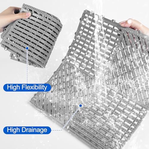 ToLanbbt Modular Interlocking Cushion 12P 11.8" x 11.8" Interlocking Rubber - Image 4