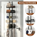 Over The Door Purse Organizer, Easy Installation Handbag Rack - Image 3