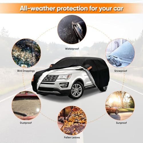 Explorer Car Cover Custom Fit for Ford Explorer 2006-2026 - Image 4