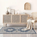 2x4 Non-Slip Entryway Area Rugs: Washable Stain Resistant Kitchen Carpet - Image 4