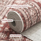 2x3 Door Mat Washable Boho Non Slip Small Throw Rugs - Image 3