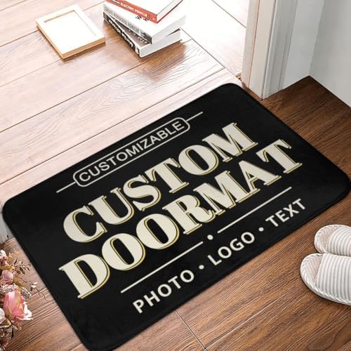 Custom Doormat Personalized Floor Mat by Custom