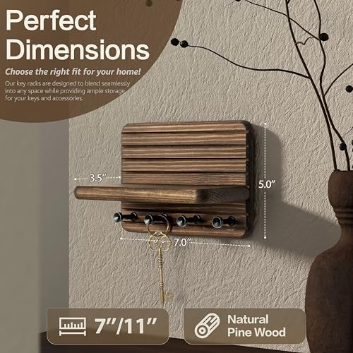 RebeeVision Small Key Holder Wall Mount - Image 2