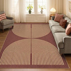 Lahome Modern Rainbow Easy Jute Outdoor Rug 5x7 - Image 6