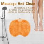 Shower Foot Scrubber Mat Back Washer Back Exfoliating Bath Wash Pad Wall - Image 6