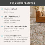 Moss Green 3x8 Oriental Runner Rugs - Image 5