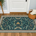 Hazo Haus Emerald Green Entry Rugs by HazoHaus