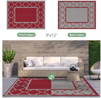 GENIMO Outdoor Rug, Waterproof Plastic Rugs - Image 4