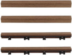 1 in. x 1 ft. Quick Deck Composite Deck Tile Straight Trim - Image 2