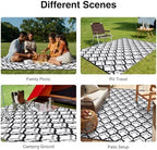 OLANLY Outdoor Rug 6x9 ft Waterproof Reversible Braided Mat - Image 7