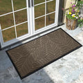 Yimobra Large Leaf Pattern Door Mat, 47 x 24 in by Yimobra