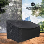 55 Inch Outdoor Storage Bench Cover - Image 5