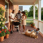 Plastic Interlocking Deck Tiles, Waterproof All‑Weather Outdoor Flooring - Image 6