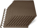 ProsourceFit Exercise Puzzle Mat 1/2-inch, EVA Interlocking Foam Floor Tiles by ProsourceFit