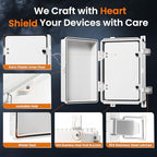 QILIPSU Waterproof Junction Box IP67 Outdoor Plastic Electrical Project - Image 4