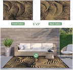 GENIMO Outdoor Rug, Waterproof Plastic Rugs - Image 3