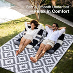OLANLY Outdoor Rug 4x6 ft Waterproof Reversible Mat - Image 5