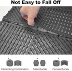 ToLanbbt Modular Interlocking Cushion 12P 11.8" x 11.8" Interlocking Rubber - Image 3