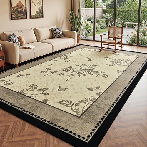 Easy Jute Outdoor Rug, Washable 4x6 Front Door Mat - Image 4