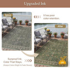 GENIMO Indoor Outdoor Rug, Washable - Image 5
