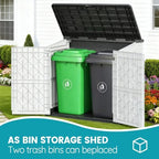 Outdoor Horizontal Storage Cabinet Box 36 Cu Ft - Image 4