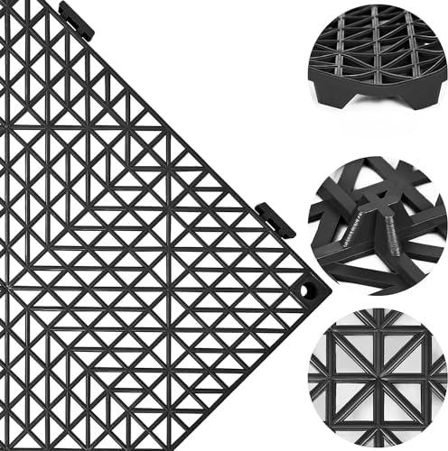 ToLanbbt Modular Interlocking Cushion 12P 11.8" x11.8" Interlocking Rubber - Image 3