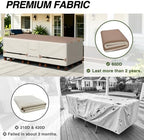 Porch Shield Waterproof Rectangular Patio Table Cover 84 x 56 inch - Image 5