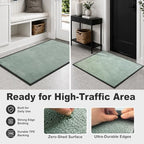 Mibao Super Absorbent Front Door Mat, Non-Slip Washable Indoor Doormats - Image 7