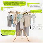 Tripod Clothes Drying Rack Foldable Laundry Drying Rack - Image 6