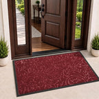 Yimobra Extra Large Front Door Mat, Floral Outdoor Mat by Yimobra