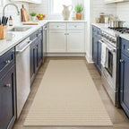 KOZYFLY Washable 3x4 Entry Area Rug, Braided Throw Rugs - Image 3