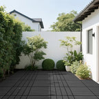 44 Pack Plastic Interlocking Decking Tiles, 12x12 Inch Waterproof Outdoor Floor - Image 7