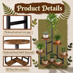 GEEBOBO 6 Tiered Plant Stand Indoor - Image 4