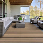 GENIMO Outdoor Rug, Waterproof Plastic Rugs - Image 2