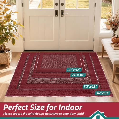BEQHAUSE Indoor Door Mat 36" x 60", Dirt Trapper Door Mats - Image 2