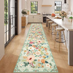 DUKINO 2x12 Washable Runner Rug, Non Slip Long Kitchen Runner Rug - Image 2