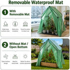 Gardzen Mini Greenhouse, PE Cover - Image 5
