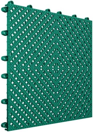 Jocoevol 12-Pcs Interlocking Tile, Indoor/Outdoor Drainage Interlocking Floor - Image 7